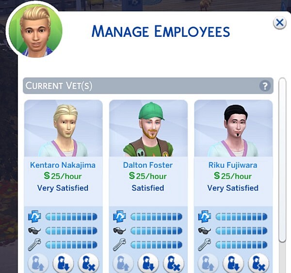 Employee Satisfaction by spgm69 from Mod The Sims