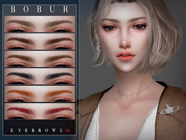 Eyebrows 36 by Bobur3 from TSR
