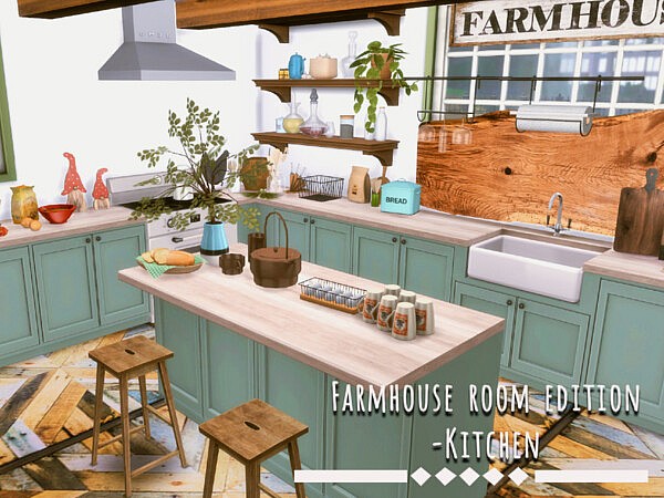 Farmhouse kitchen by GenkaiHaretsu from TSR