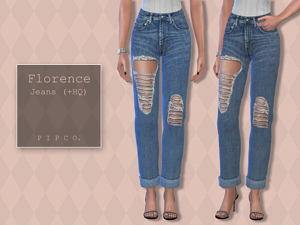 Florence Jeans Rolled by Pipco from TSR