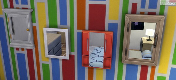 Function Mirror and Non Mirror Medicine Cabinets by adeepindigo from Mod The Sims