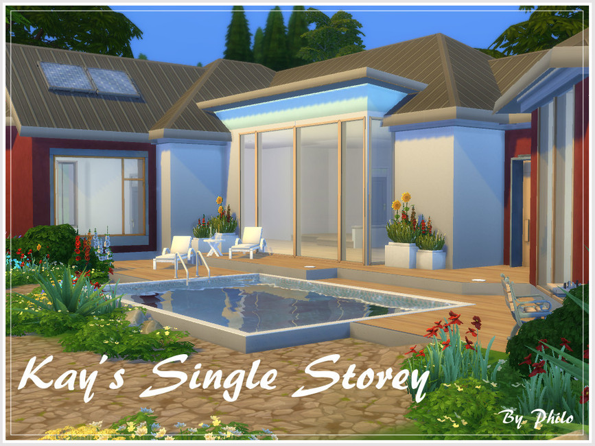 Kay’s Single Storey House by philo from TSR