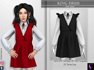 Leo 4 Sims: Miya Dress • Sims 4 Downloads