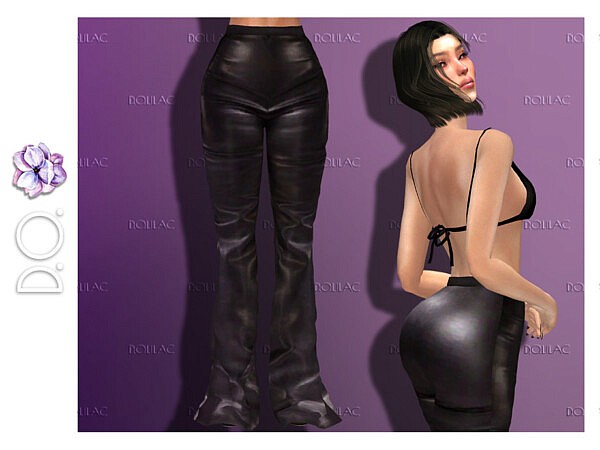 Leather Trousers DO141 by D.O.Lilac from TSR