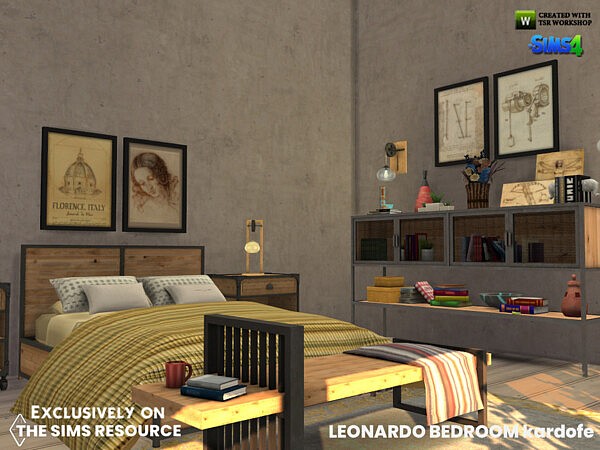 Leonardo Bedroom by kardofe from TSR
