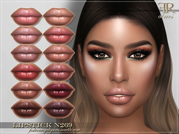 Lipstick N269 by FashionRoyaltySims from TSR