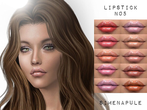 Lipstick n05 by Simenapule from TSR