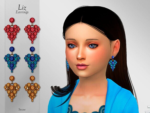 Liz Earrings Child by Suzue from TSR