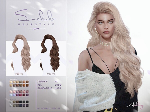 Long curly hairb by S Club from TSR