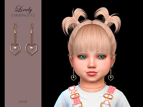 Lovely Earrings v2 TG by Suzue from TSR