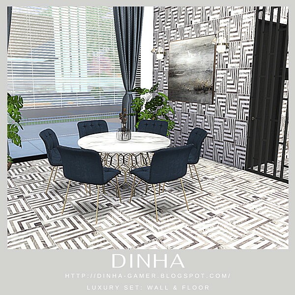 Luxury Tiles Wall and Floor from Dinha Gamer
