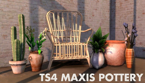 Maxis Pottery from Riekus13