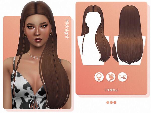 Midnight Hairstyle by Enriques4 from TSR