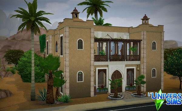 Moroccan Riad by  MegaEmilicorne from Luniversims