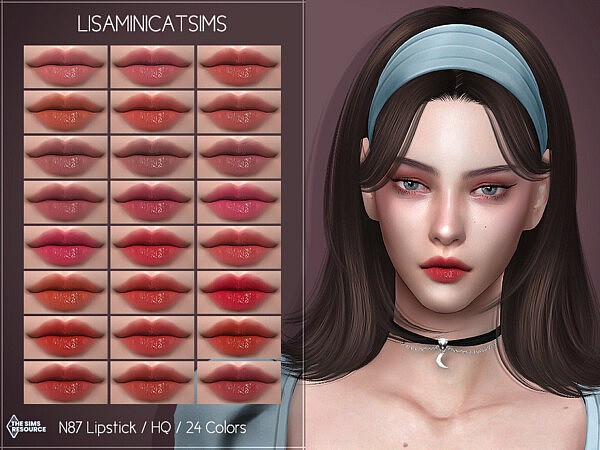 N87 Lipstick by Lisaminicatsims from TSR