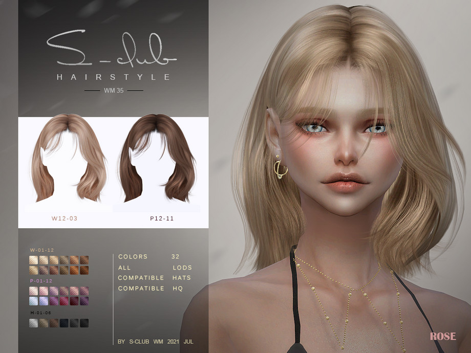 sims 4 long straight hair cc