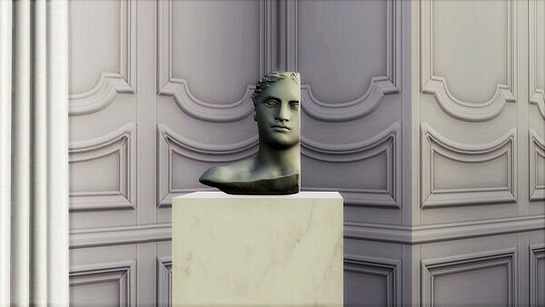 Plaster Statue Apollo by HK LIVING from Meinkatz Creations