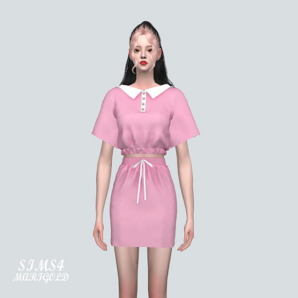 Polo T With Skirts TPS from SIMS4 Marigold