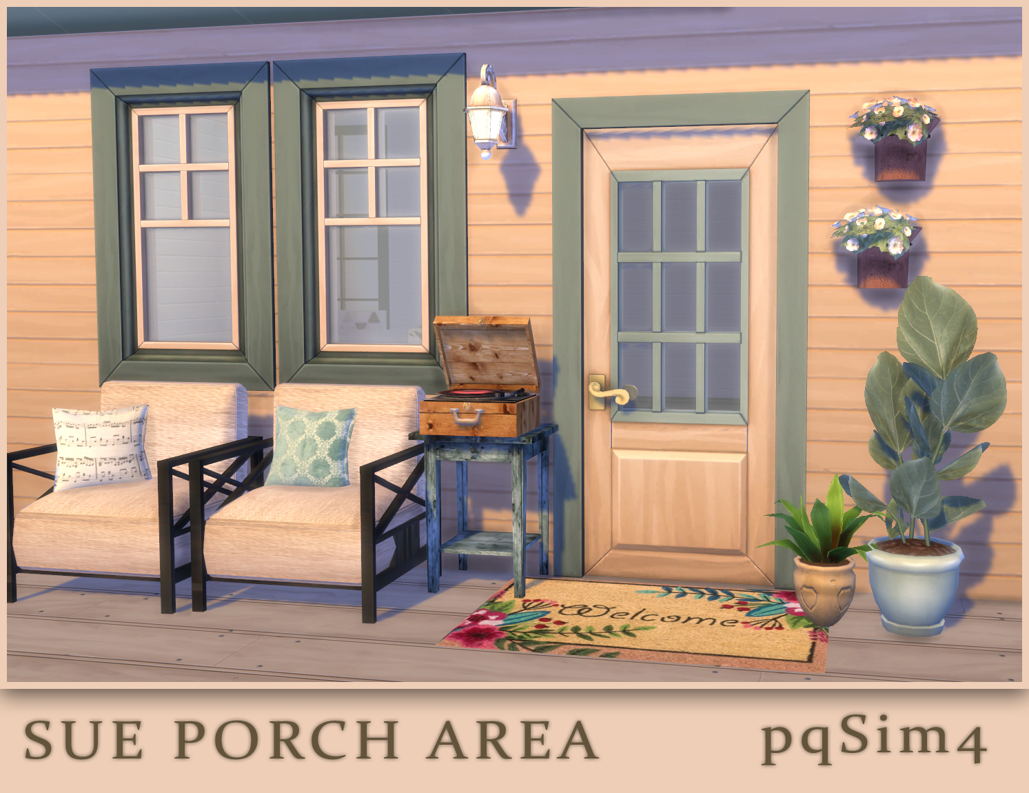 Sims 4 Screened Porch