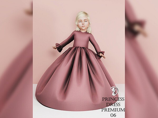 Princess Dress Premium 06 by turksimmer from TSR
