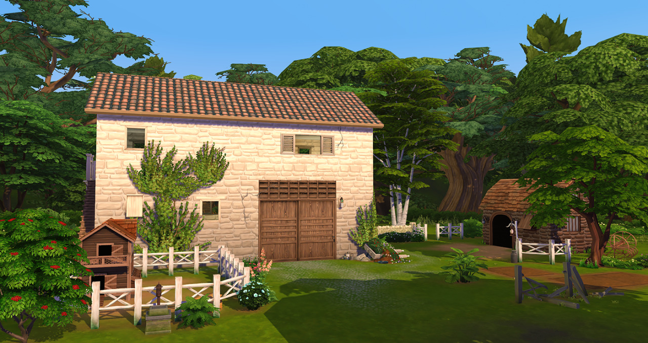 Ruined Barn and Departure to the Countryside from Simsontherope