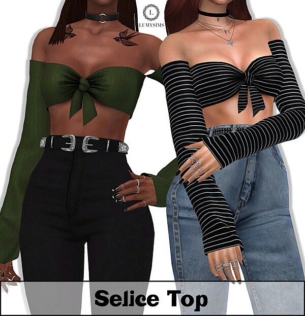 Selice Top from LumySims