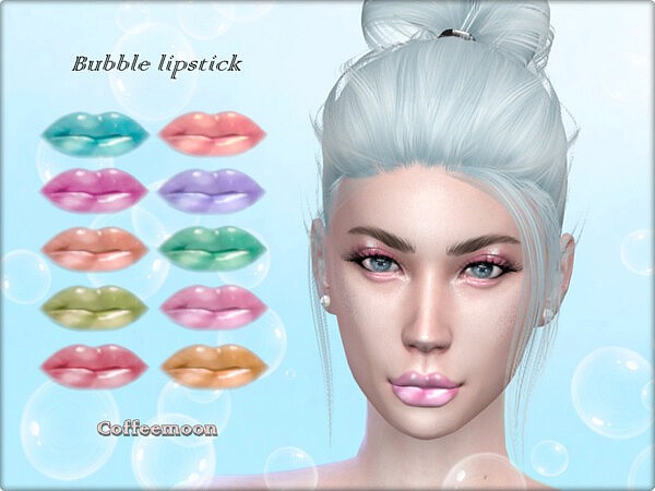 Bubble glossy lipstick by coffeemoon from TSR