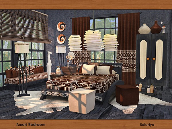 Amari Bedroom by soloriya from TSR