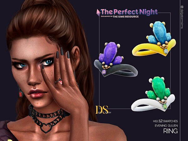 The Perfect Night Evening Queen Ring by DailyStorm from TSR