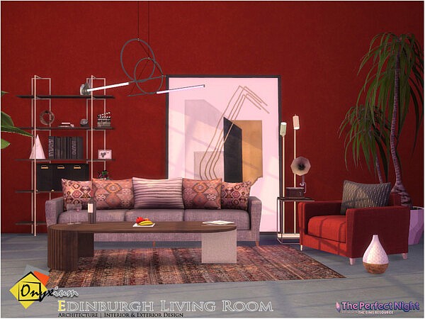 The Perfect Night | Edinburgh Living Room by Onyxium from TSR