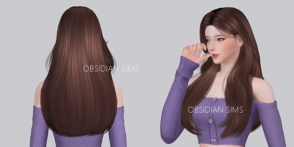 PAPERCUT HAIR from Obsidian Sims