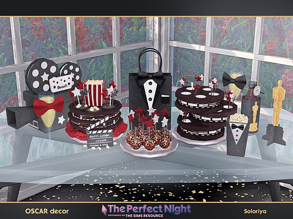 The Perfect Night Oscar Decor by soloriya from TSR