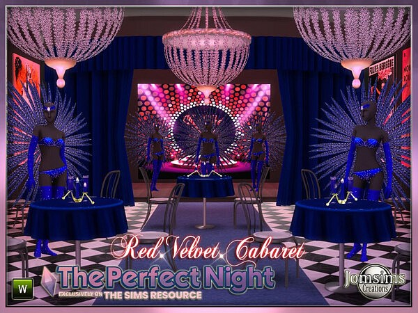 The Perfect Night Red velvet cabaret by jomsims from TSR