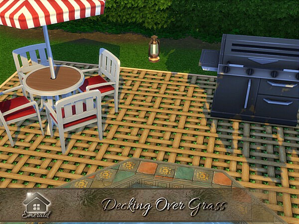 Decking Over Grass by emerald from TSR