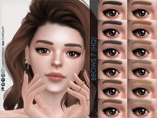 Brows 7 HQ by Caroll91 from TSR