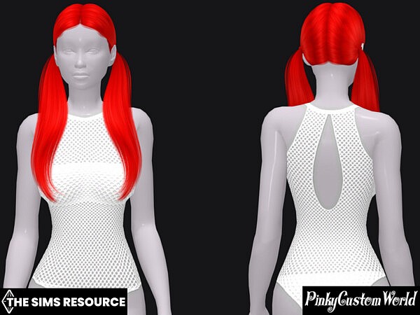 Recolor of Nightcrawlers Jennie hair by PinkyCustomWorld from TSR