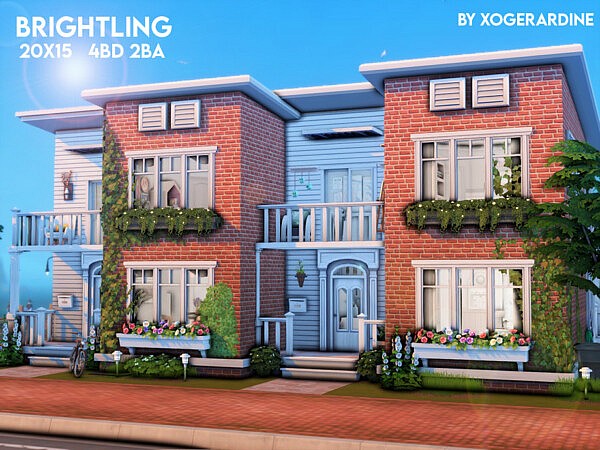 Brightling townhouse by xogerardine from TSR