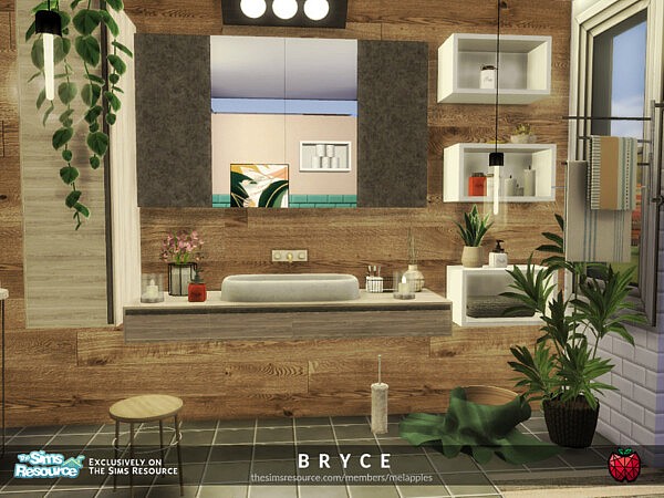 Bryce bathroom by melapples from TSR