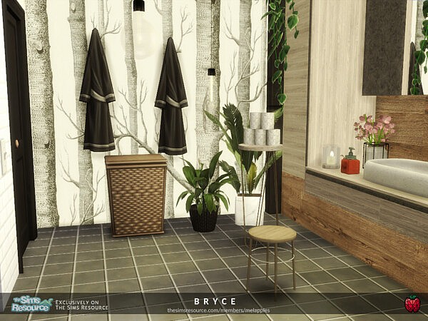 Bryce bathroom by melapples from TSR