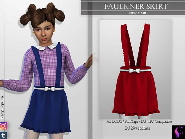 Faulkner Skirt by KaTPurpura from TSR