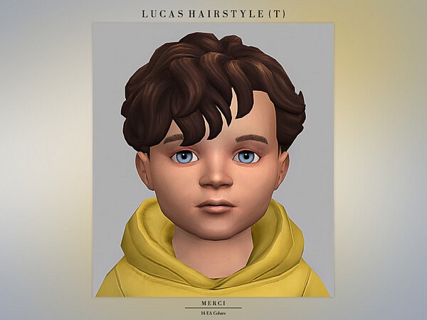 Lucas Hairstyle Toddler by Merci from TSR