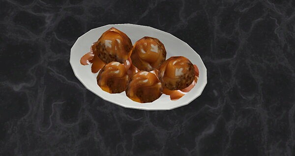 Sticky Toffee Pudding New Custom Recipe by RobinKLocksley from Mod The Sims