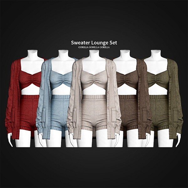 Sweater Lounge Set from Gorilla
