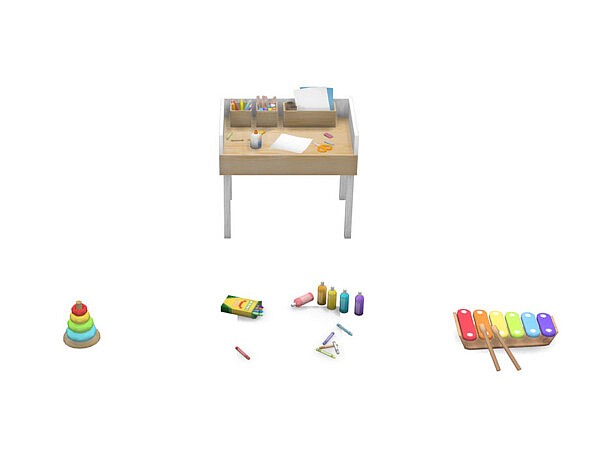 Toddler Creativity Pack by PandaSamaCC from TSR