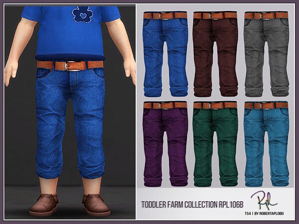 Toddler Farm Collection RPL106B by RobertaPLobo from TSR