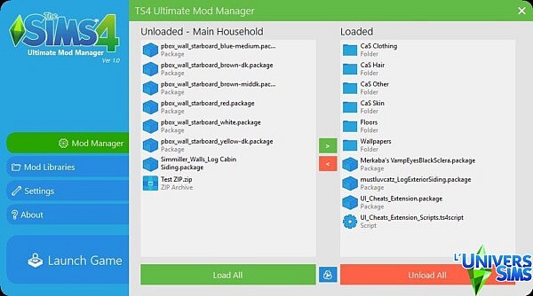 Ultimate Mod Manager by  JuliaLune from Luniversims