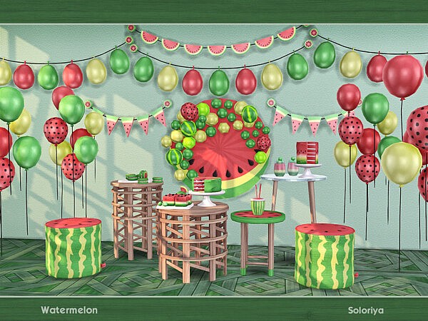 Watermelon Decoration by soloriya from TSR