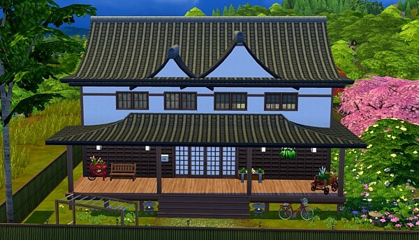 Japan Inspired Farm (no CC) by Mouluise from Mod The Sims