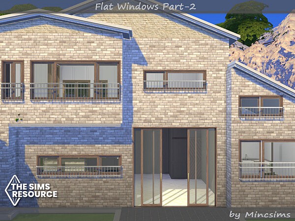 Flat Windows part.2 by Mincsims from TSR