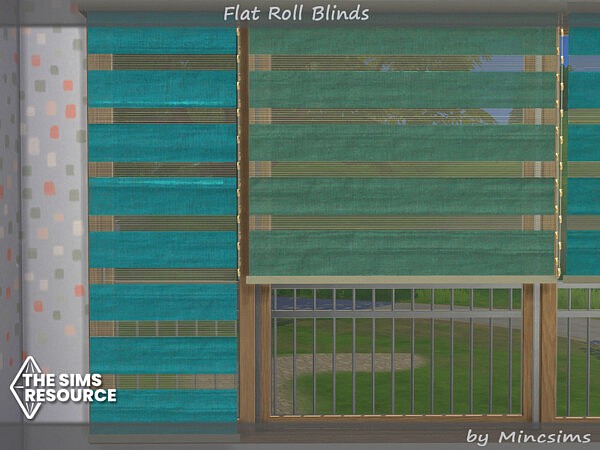 Flat Roll Blinds by Mincsims from TSR